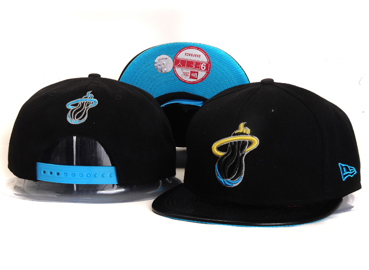 NBA Miami Heat NE Snapback Hat #182